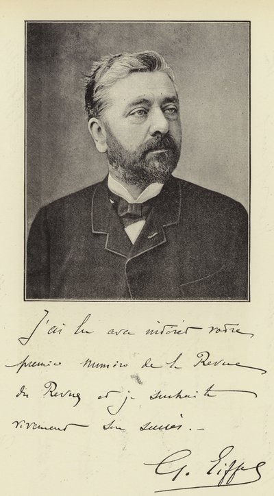 Herr George Eiffel von English Photographer
