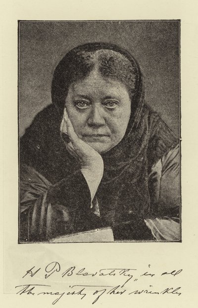 Madame Blavatsky von English Photographer