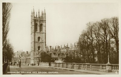 Magdalen College, Oxford von English Photographer