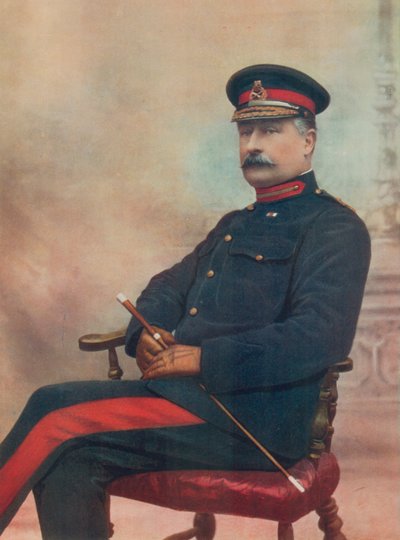 Generalmajor Charles Edmond Knox. Kommandierender der Zwölften Brigade, Südafrika von English Photographer