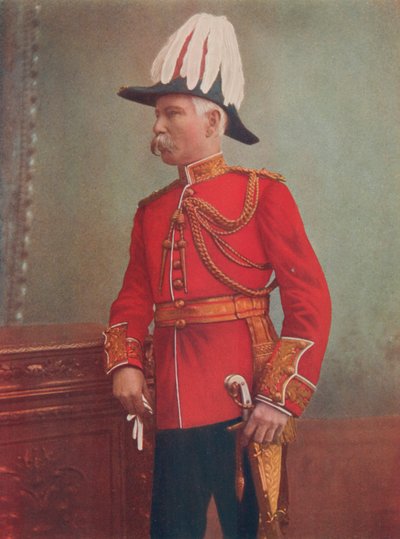 Generalmajor G. H. Marshall, Kommandierender der Königlichen Artillerie, Südafrikanische Feldtruppe von English Photographer