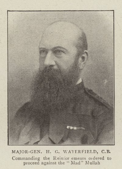 Generalmajor H. G. Waterfield, CB von English Photographer