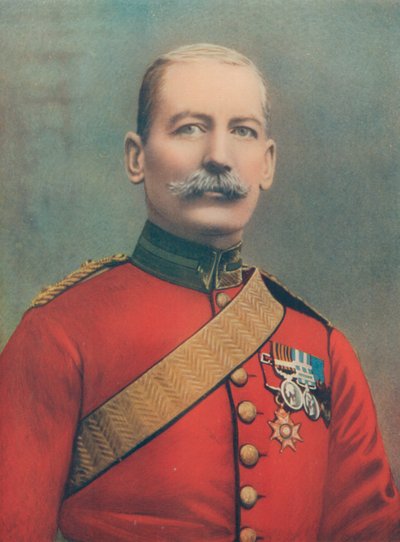 Generalmajor J. B. B. Dickson. Kommandierender der vierten Kavalleriebrigade, Südafrikanische Feldtruppe von English Photographer