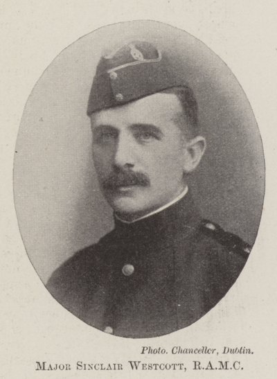 Major Sinclair Westcott, RAMC von English Photographer