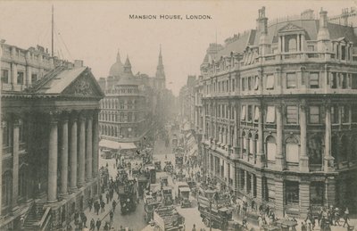 Mansion House, London von English Photographer