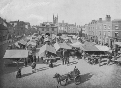 Marktplatz, Peterborough von English Photographer