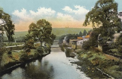 Matlock Bridge, am Fluss Derwent von English Photographer