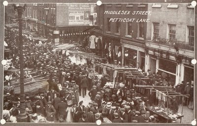 Middlesex Street auf Petticoat Lane von English Photographer