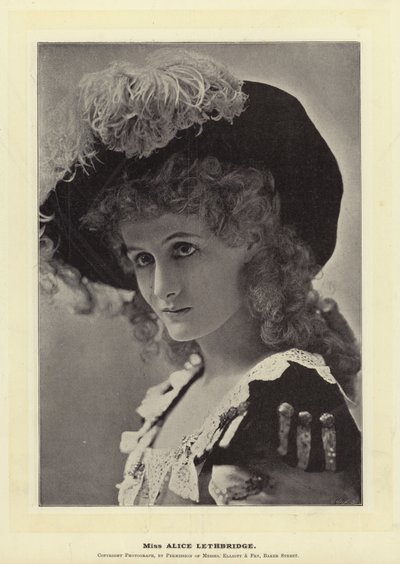 Miss Alice Lethbridge von English Photographer