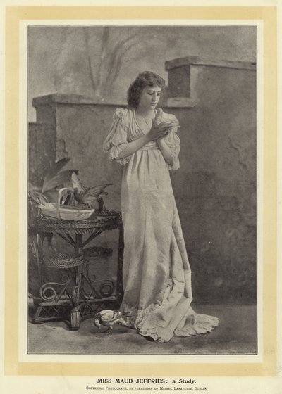 Miss Maud Jeffries: eine Studie von English Photographer