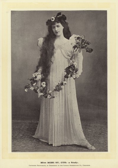 Miss Mimi St Cyr: eine Studie von English Photographer