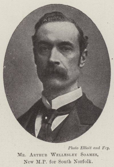 Herr Arthur Wellesley Soames, neuer Abgeordneter für South Norfolk von English Photographer