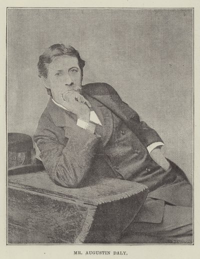 Herr Augustin Daly von English Photographer