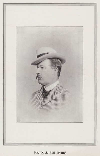 Herr D J Bell-Irving von English Photographer