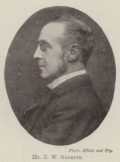 Mr. E. W. Garrett von English Photographer