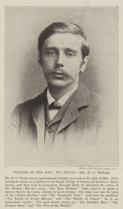 Mr. H. G. Wells von English Photographer