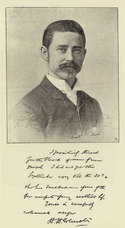 Herr H H Johnston, CB, Konsul in Mosambik von English Photographer