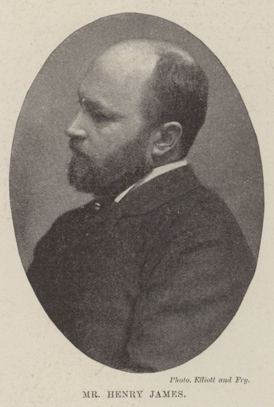 Herr Henry James von English Photographer