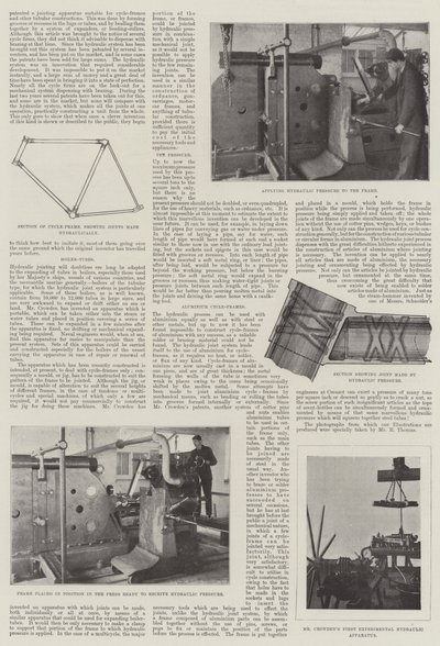 Mr Hooleys hydraulische Verbindung von English Photographer