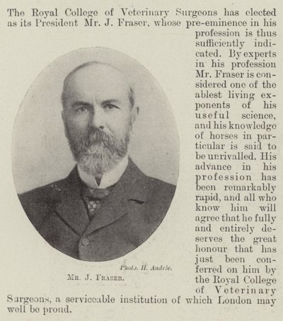 Herr J. Fraser von English Photographer