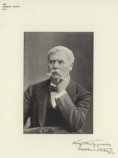 Marcus Stone von English Photographer