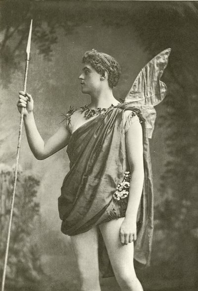 Mr Otto Stuart als Oberon (Gravur) von English Photographer