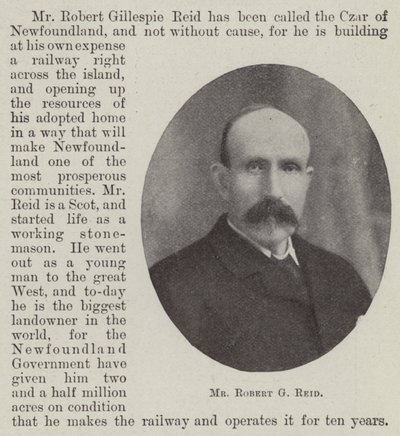 Herr Robert G. Reid von English Photographer