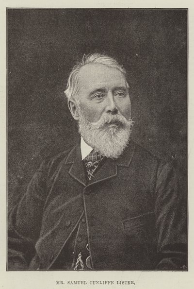 Herr Samuel Cunliffe Lister von English Photographer