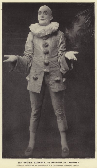 Mr Scott Russell als Berbicao in Mirette von English Photographer
