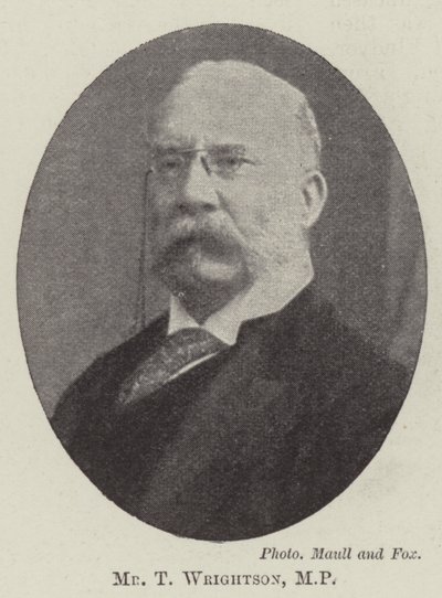Herr T Wrightson, MP von English Photographer