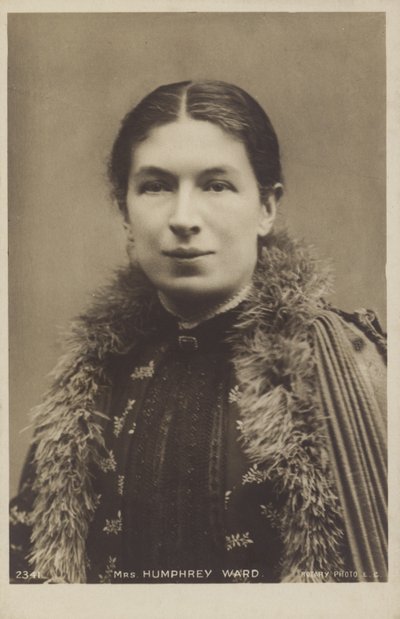Mrs. Humphry Ward (1851-1920), englische Schriftstellerin von English Photographer