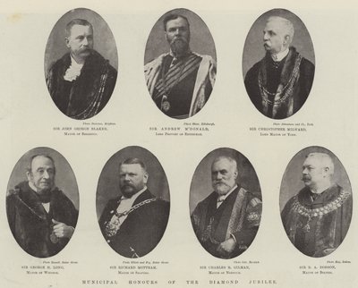Städtische Ehrungen des Diamantjubiläums von English Photographer
