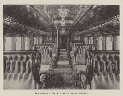 Neuer Korridorzug auf der Midland Railway von English Photographer