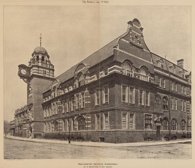 Northampton Institute, Clerkenwell, London von English Photographer