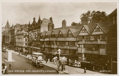 Altes Staple Inn, Holborn, London von English Photographer