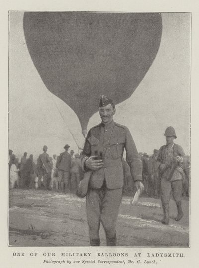 Einer unserer Militärballons in Ladysmith von English Photographer