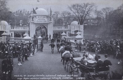 Eröffnung der Scottish National Exhibition, Edinburgh von English Photographer