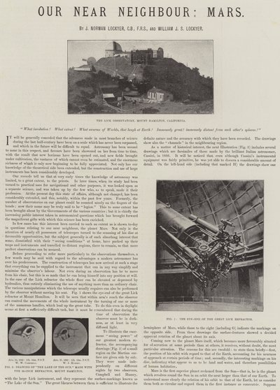 Unser naher Nachbar, Mars von English Photographer