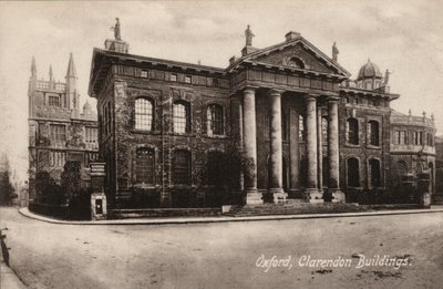 Oxford, Clarendon Gebäude von English Photographer
