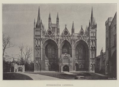 Kathedrale von Peterborough von English Photographer