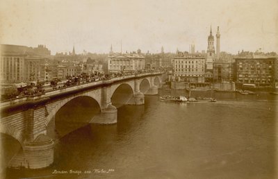 Foto der London Bridge, um 1900 von English Photographer