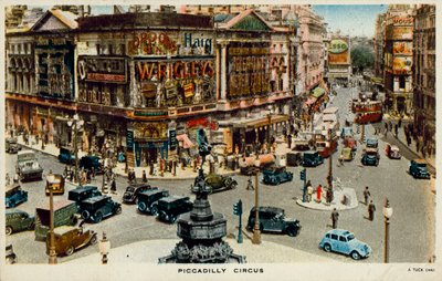 Piccadilly Circus, London von English Photographer
