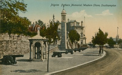 Pilgrim Fathers Memorial, Western Shore, Southampton von English Photographer
