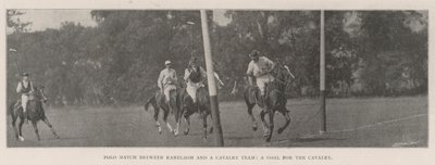 Polo-Match zwischen Ranelagh und einem Kavallerie-Team, ein Tor für die Kavallerie von English Photographer