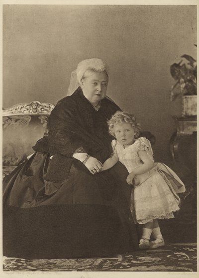 Porträt von Königin Victoria von English Photographer