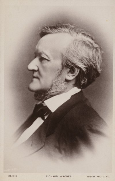 Porträt von Richard Wagner von English Photographer