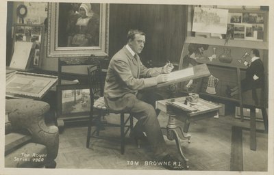 Porträt von Tom Browne von English Photographer