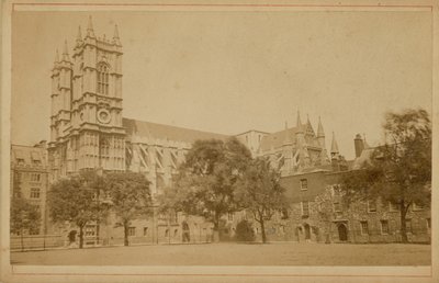 Postkarte der Westminster Abbey von English Photographer