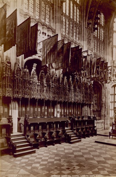 Postkarte der Westminster Abbey von English Photographer