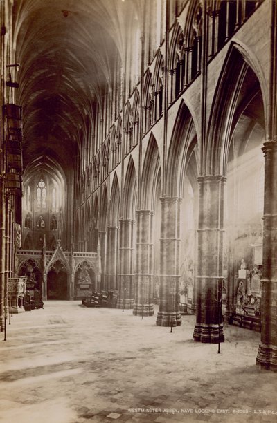 Postkarte der Westminster Abbey von English Photographer